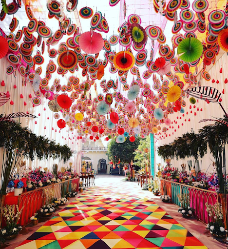 Balloon decoration in lucknow / Birthday party planner in Lucknow/ Haldi & mehendi decoration /wedding house decoration